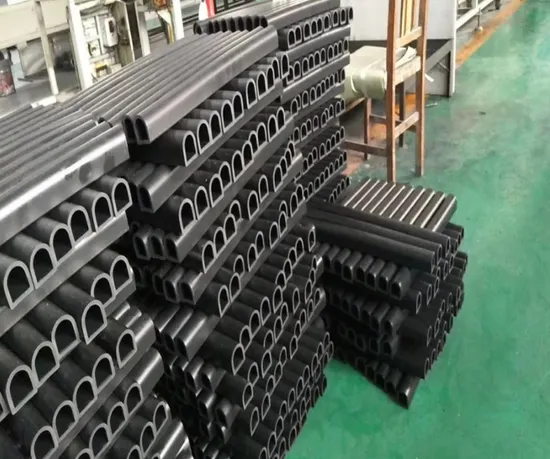 D Type Boat EPDM Rubber Marine Fender Boat Dock Bumpers